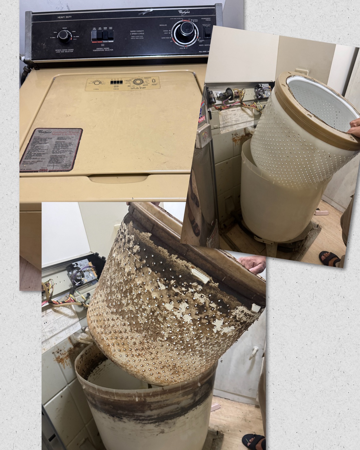 阿公級的洗衣機..又重生了!!